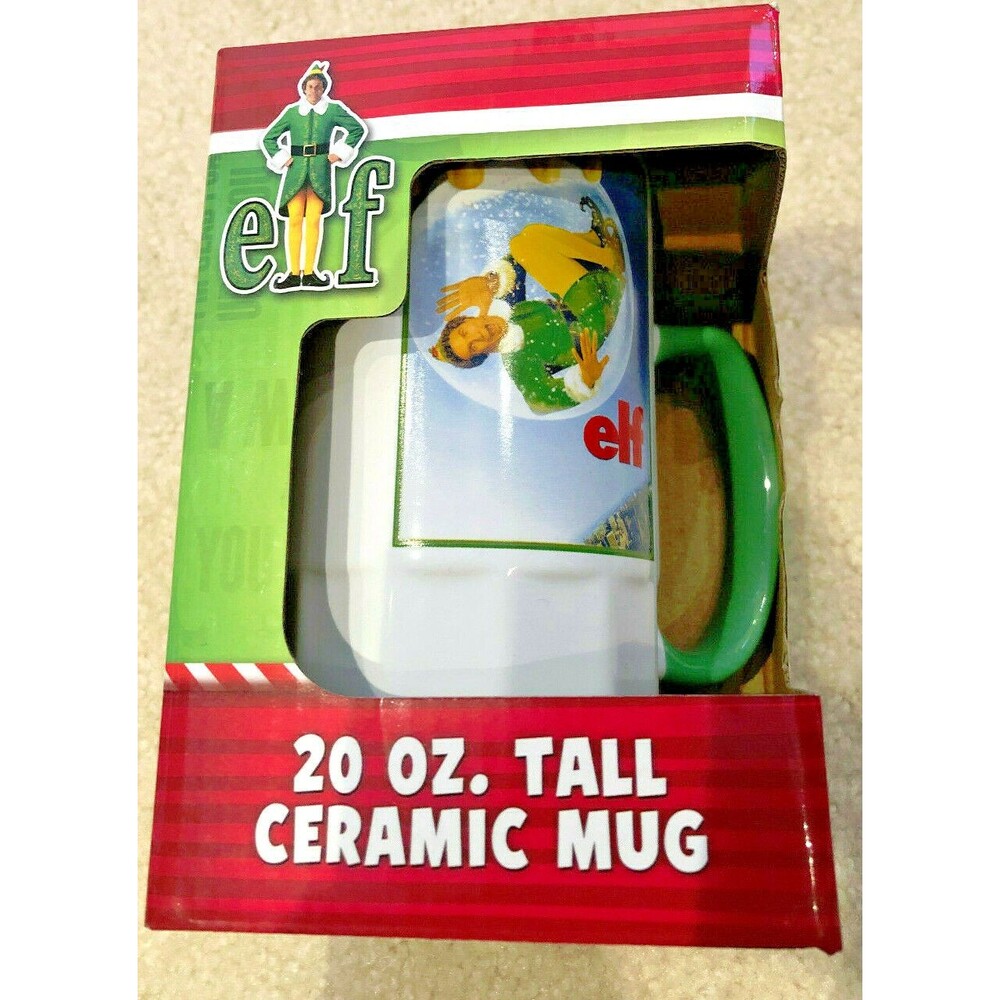New The Elf Movie 20 oz Tall Ceramic Mug Will Ferrell